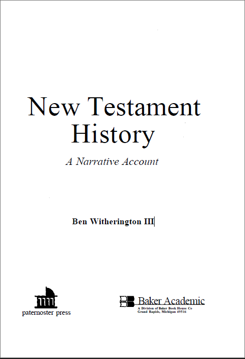New Testament History