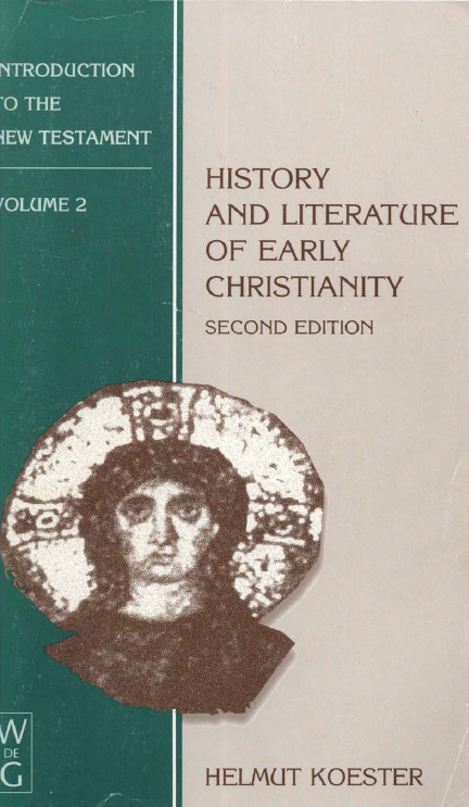 Introduction to the New Testament : History and Literature of Early Christianity Vol II (Second Edition)