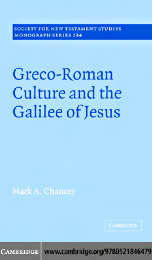 Greco-Roman Culture and the Galilee of Jesus