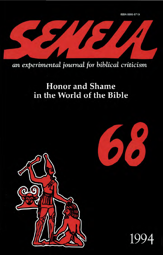 Honor and Shame in the World of the Bible 
