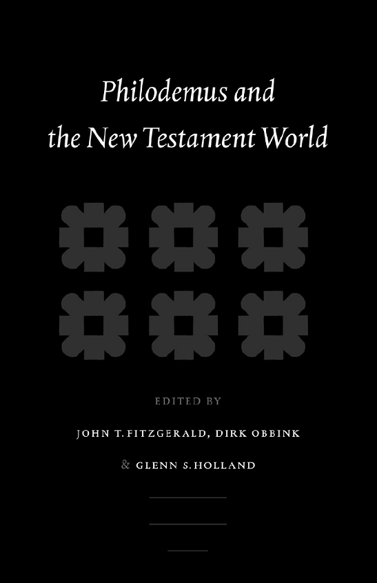 Philodemus and the New Testament world